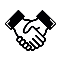 Customer Satisfaction handshake